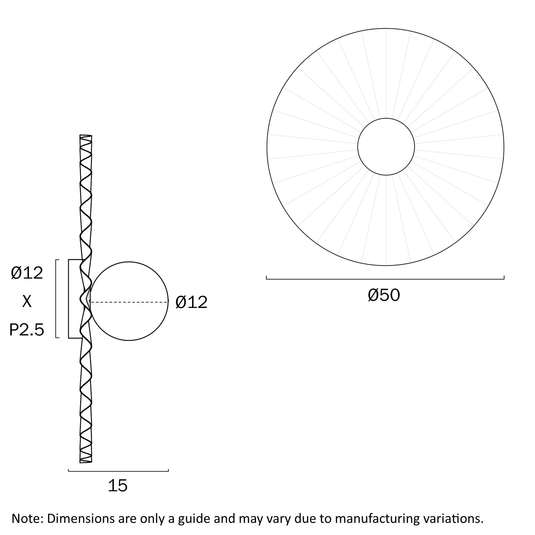 Kinso Large Wall Bracket Antique Gold & Opal - KINSO WB50-AGOM