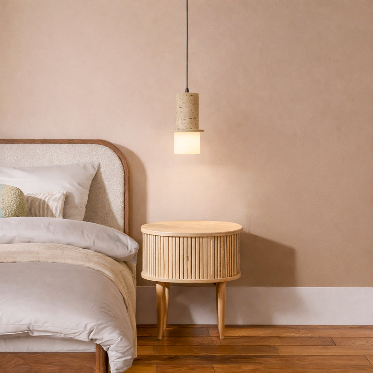 Kolisa LED Pendant Light 6W Tri Colour Beige - KOLISA PE1-BE