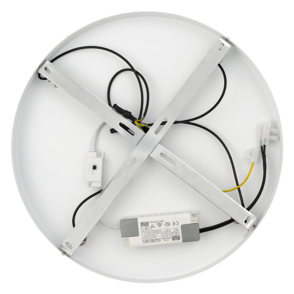 Kolisa LED 5 Light Pendant 30W Tri Colour White - KOLISA PE5-WH