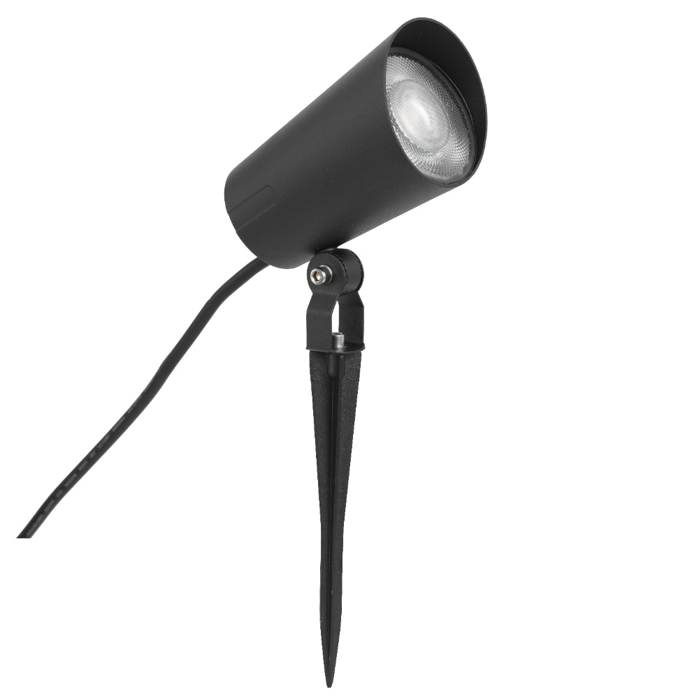 Krilux LED Spotlight 24V 7W 3000K Black - KRILUX SP7-BK3