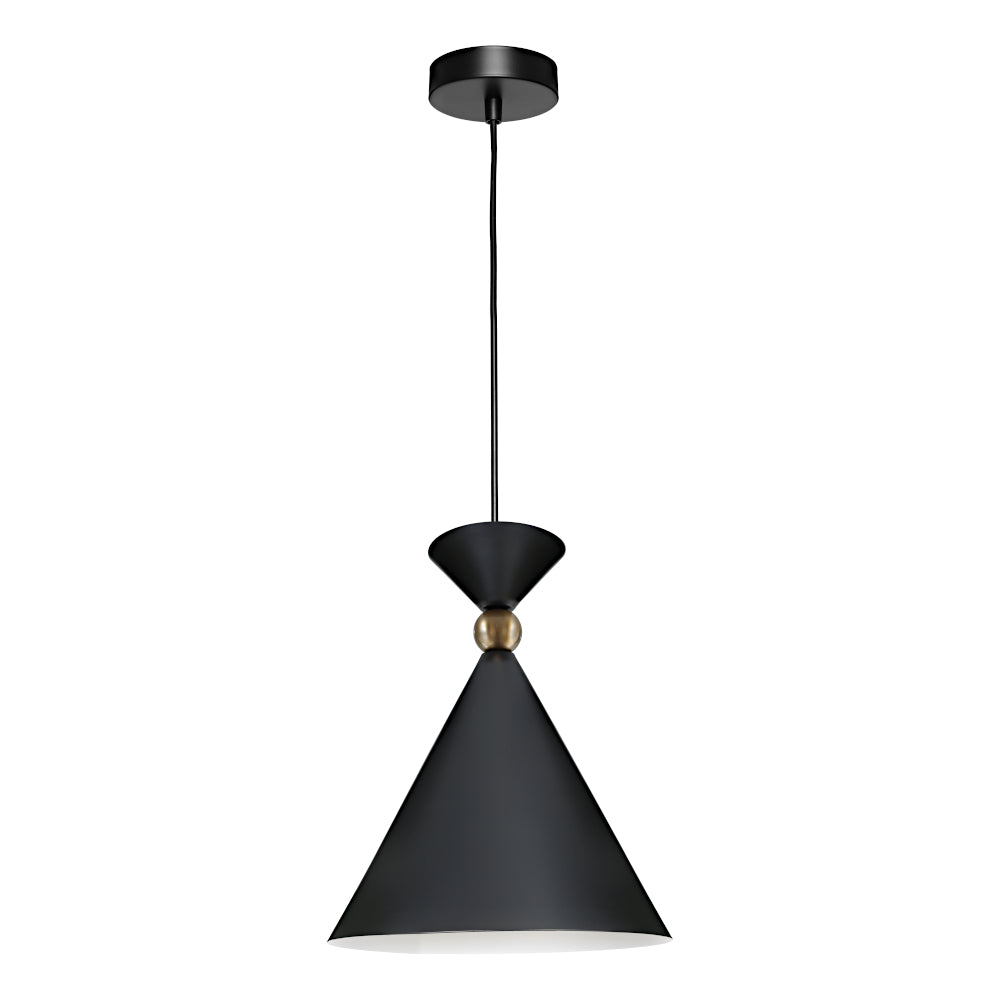 Krissy Small Pendant Light Black - KRISS1PSBLK