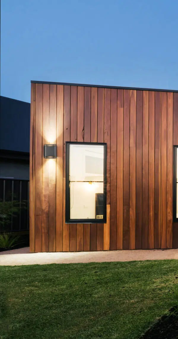 Kiora LED Exterior Wall Light 10W TRI Color Matt Black - MLXK34510M