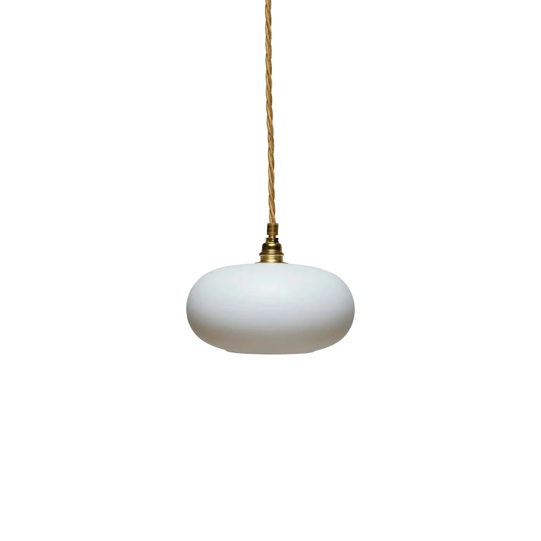 Horizon Small Pendant Light Marshmallow & Matt Gold - LA101851