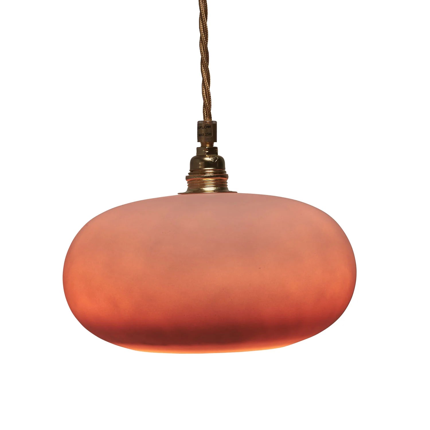 Horizon Small Pendant Light Latte & Matt Gold - LA101855