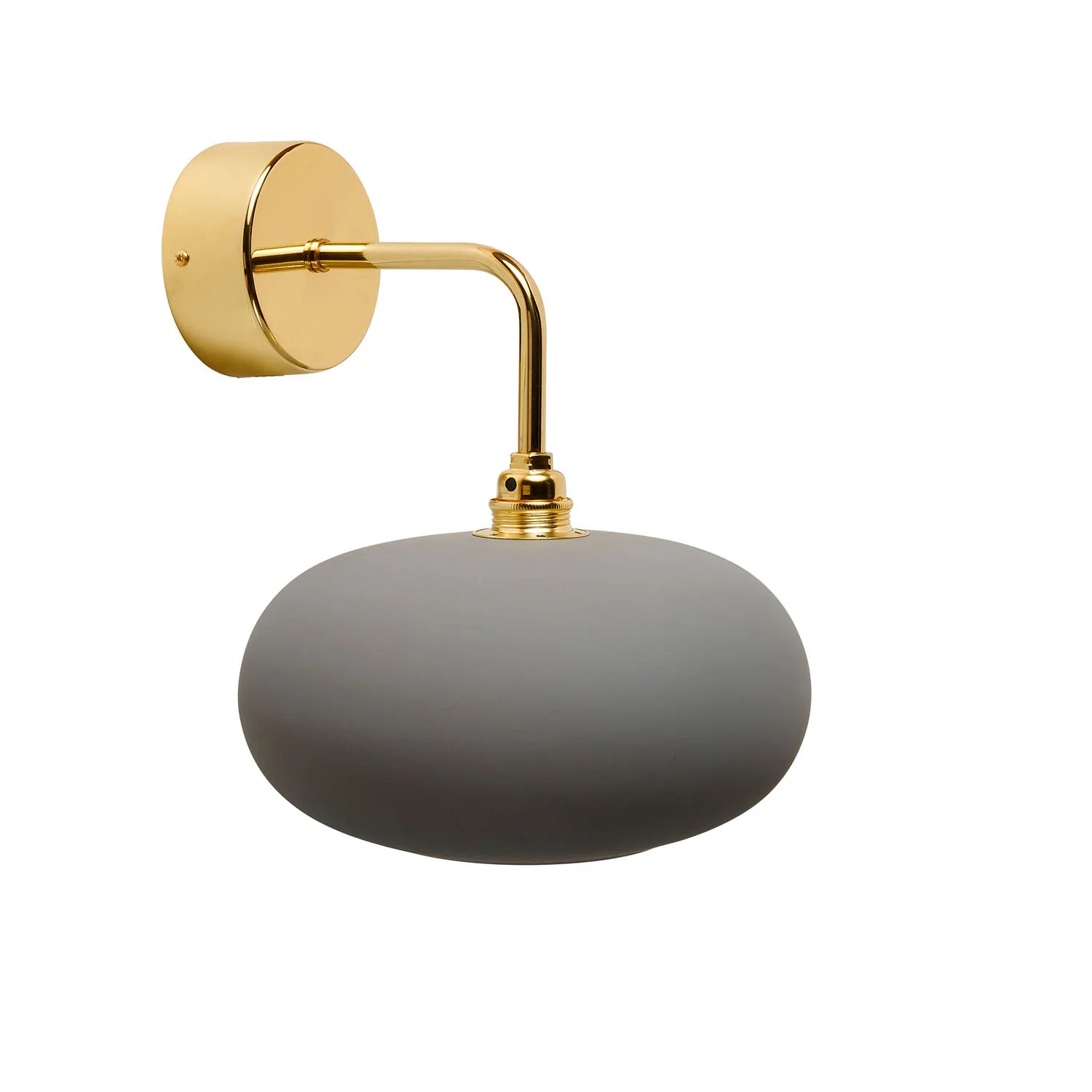 Horizon Small Wall Light Earl Grey & Shiny Gold - LA101859W