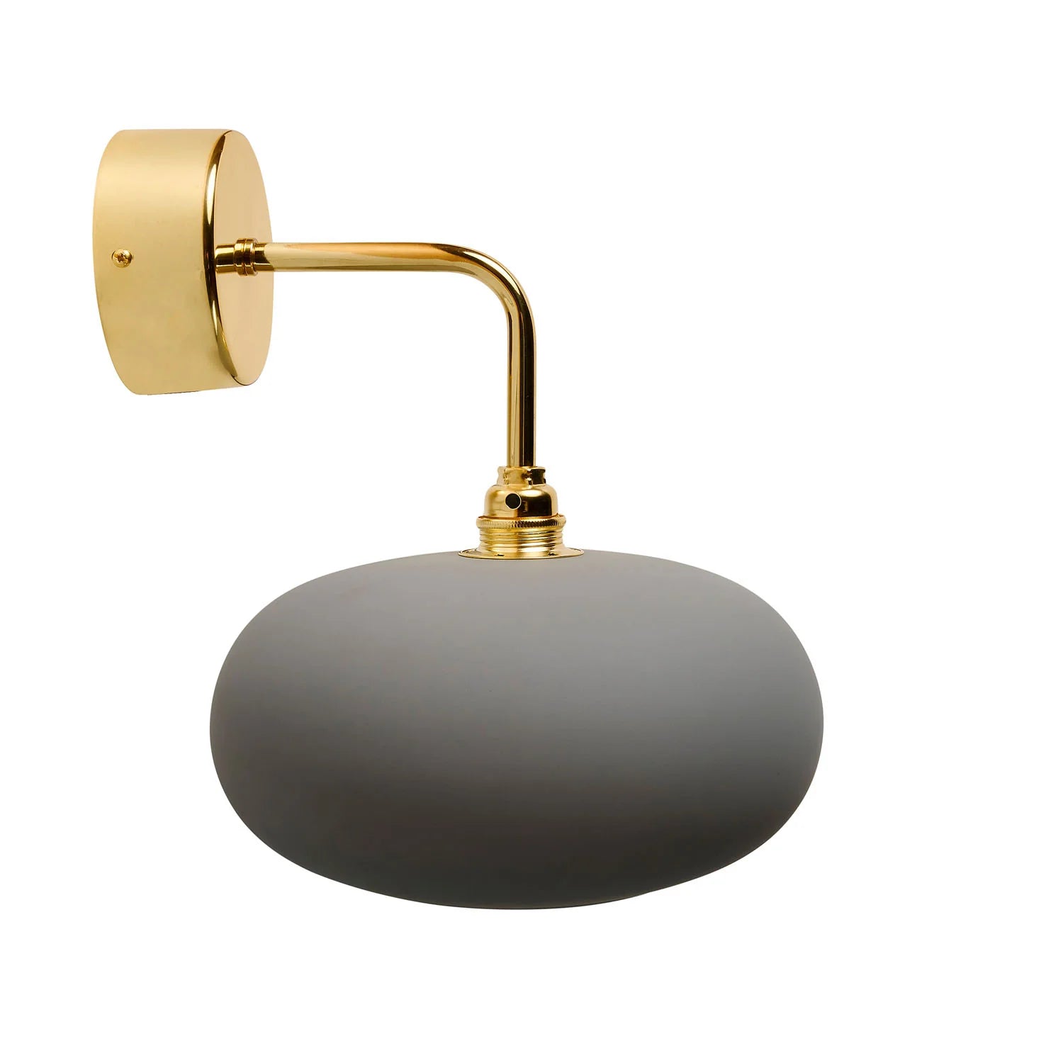 Horizon Small Wall Light Earl Grey & Shiny Gold - LA101859W