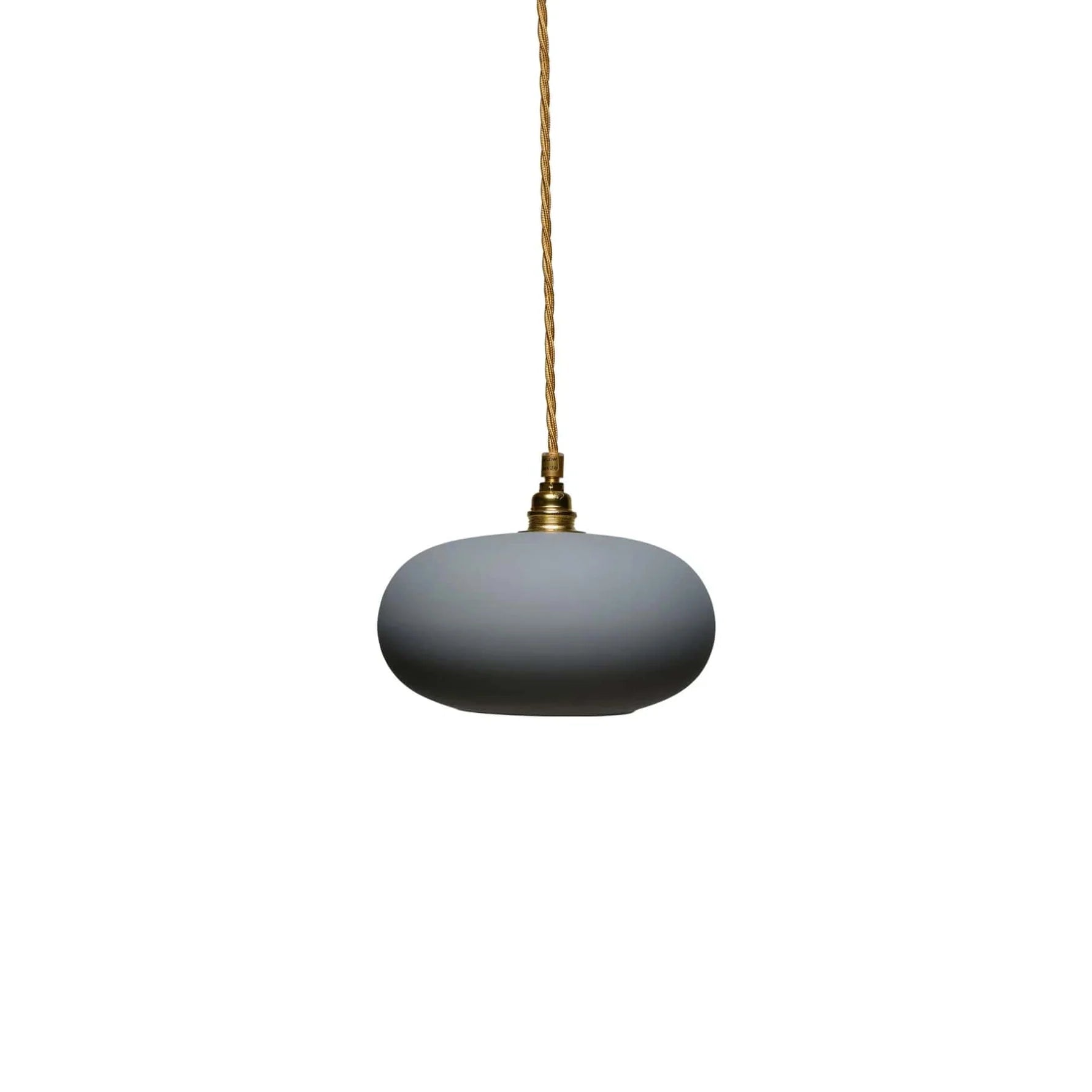 Horizon Small Pendant Light Earl Grey & Matt Gold - LA101859