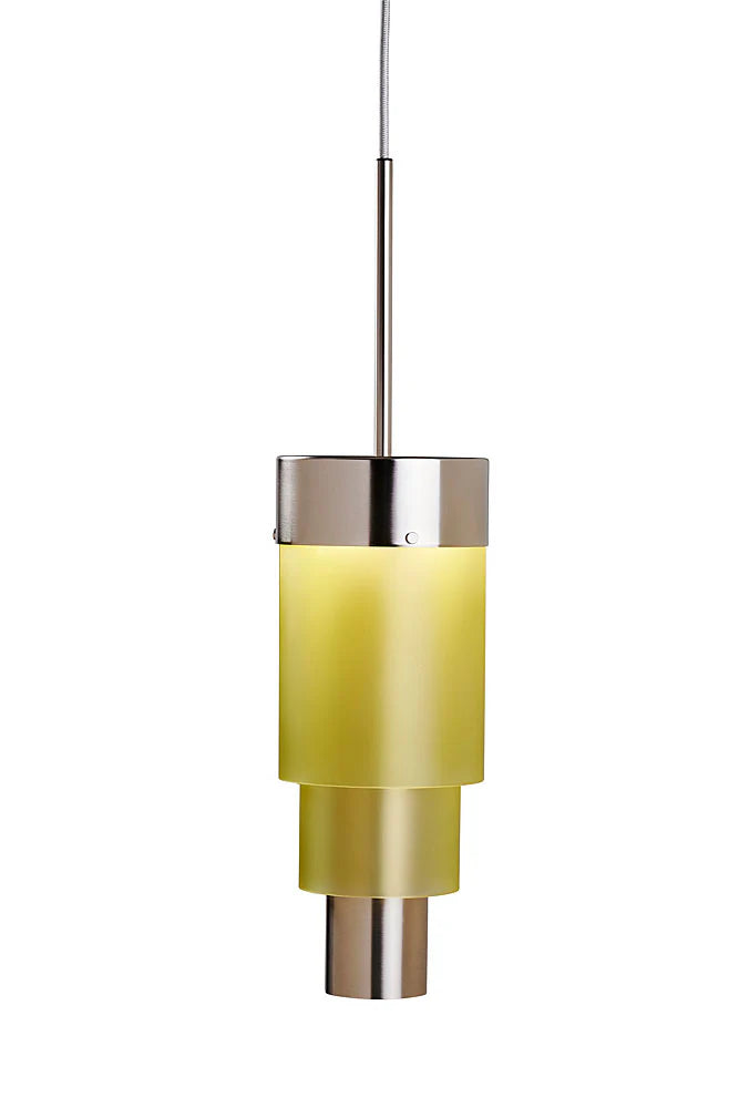 A-spire Pendant Light Sanded Olive & Brushed Silver - LA102015
