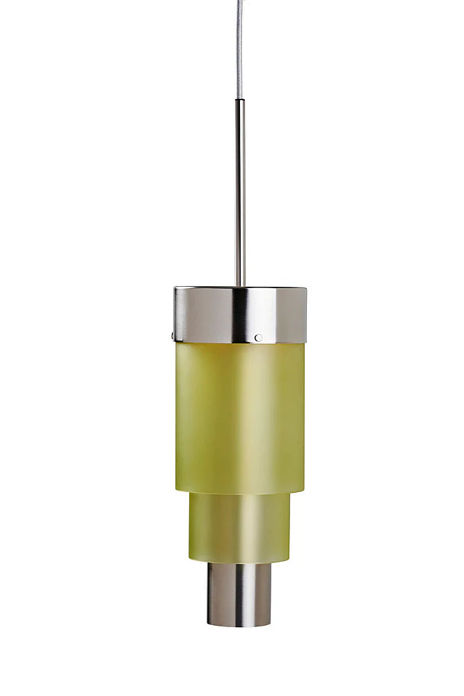 A-spire Pendant Light Sanded Olive & Brushed Silver - LA102015