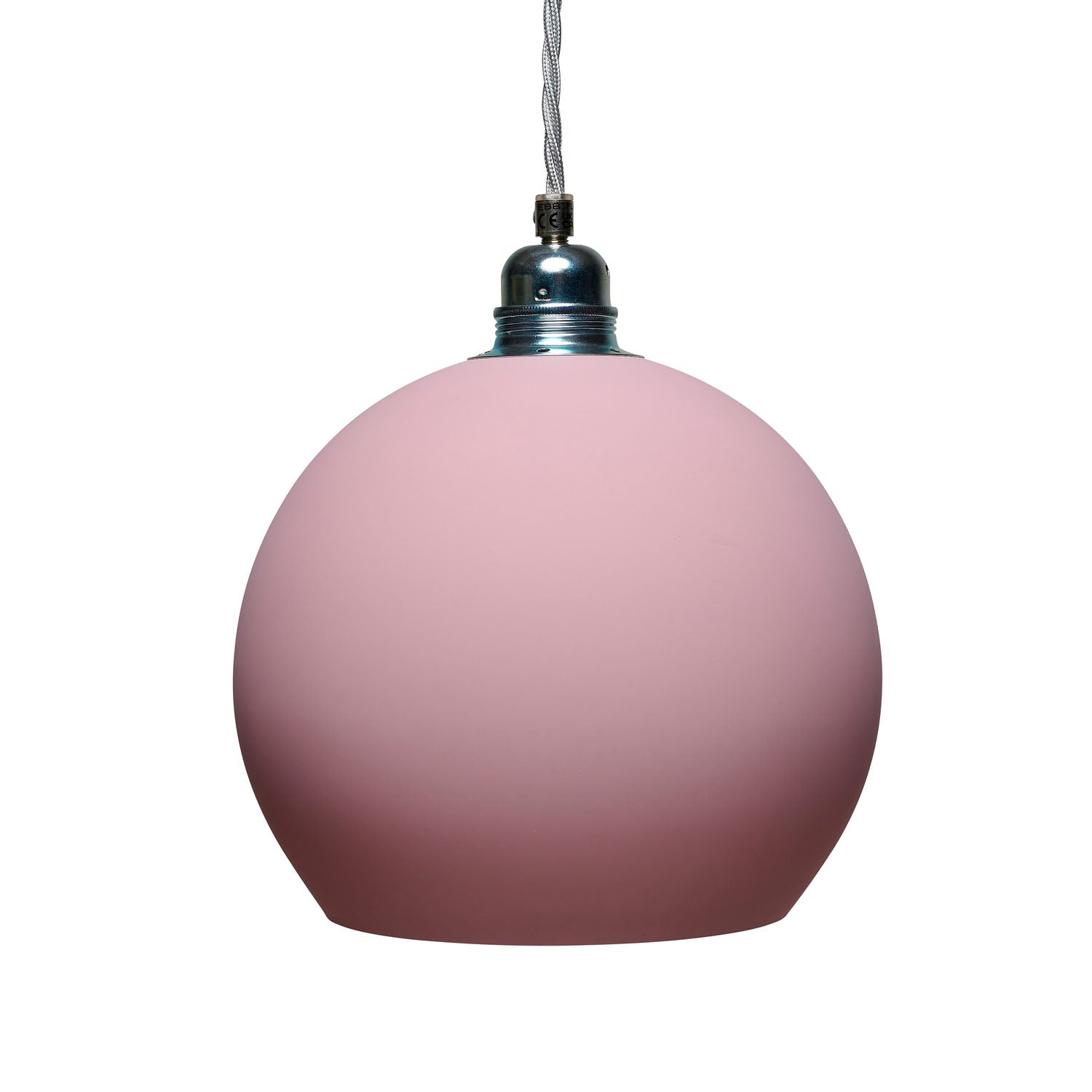 Rowan Medium Pendant Light Candy & Matt Silver - LA102054