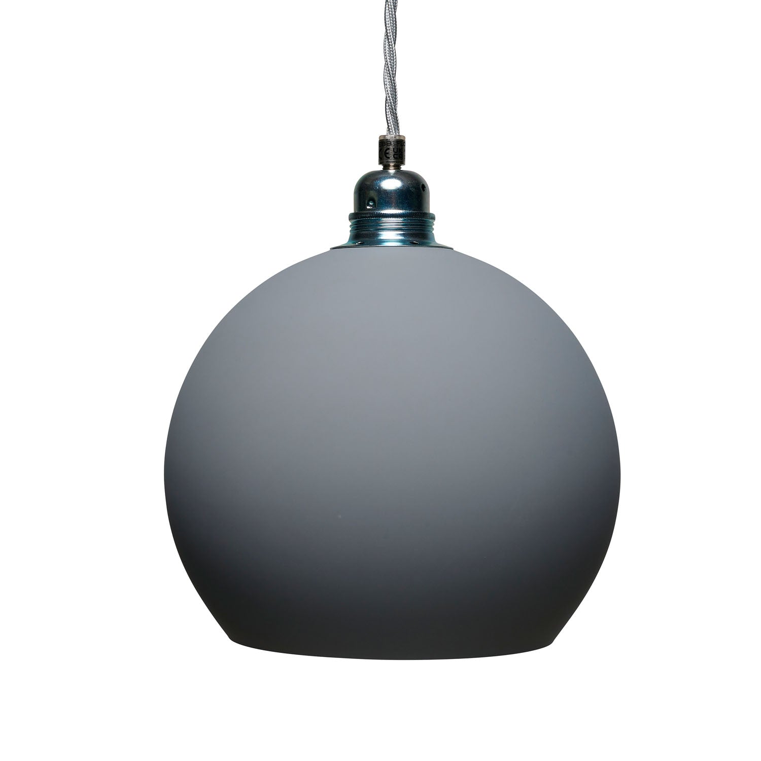 Rowan Medium Pendant Light Earl Grey & Matt Gold - LA102059