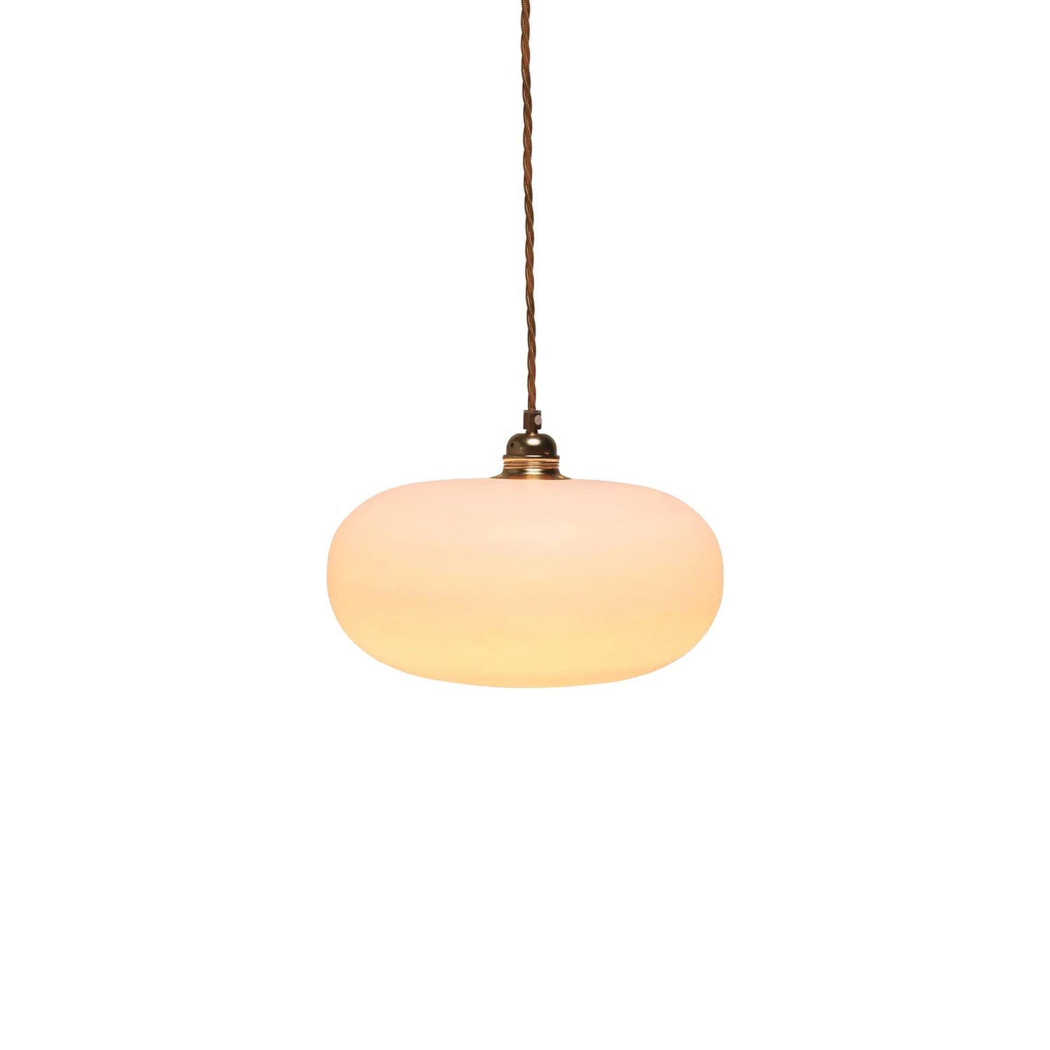 Horizon Medium Pendant Light Marshmallow & Matt Gold - LA102071