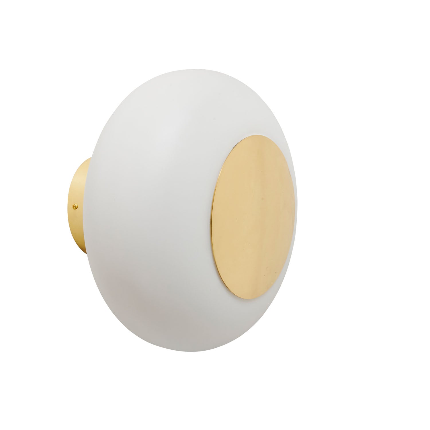 Horizon Medium Bathroom Vanity Light Marshmallow & Shiny Gold - LA102071CW