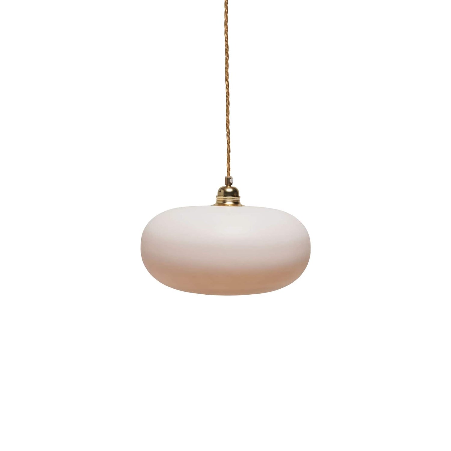 Horizon Medium Pendant Light Marshmallow & Matt Gold - LA102071