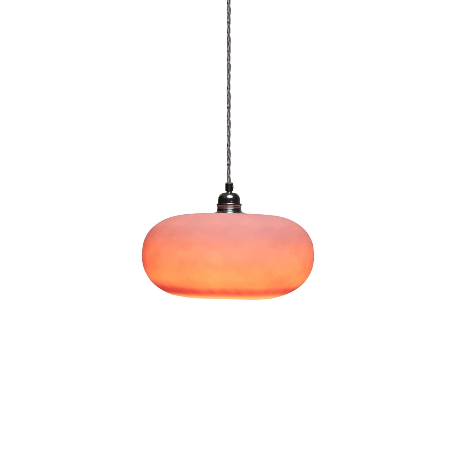 Horizon Medium Pendant Light Candy & Matt Silver - LA102074