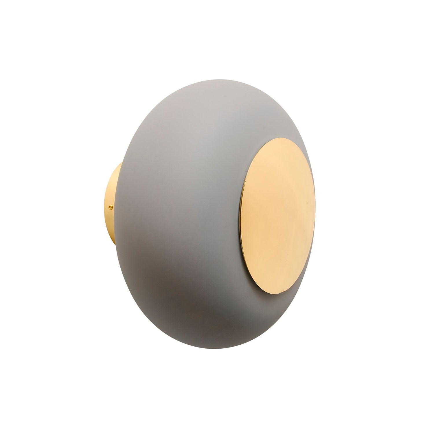 Horizon Medium Bathroom Vanity Light Earl Grey & Shiny Gold - LA102079CW