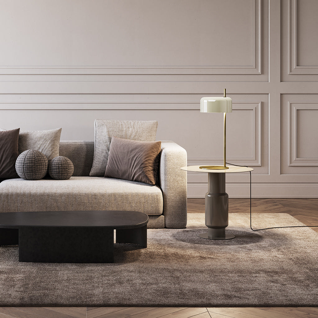 Lalu Table Lamp Chrome or Shiny Gold