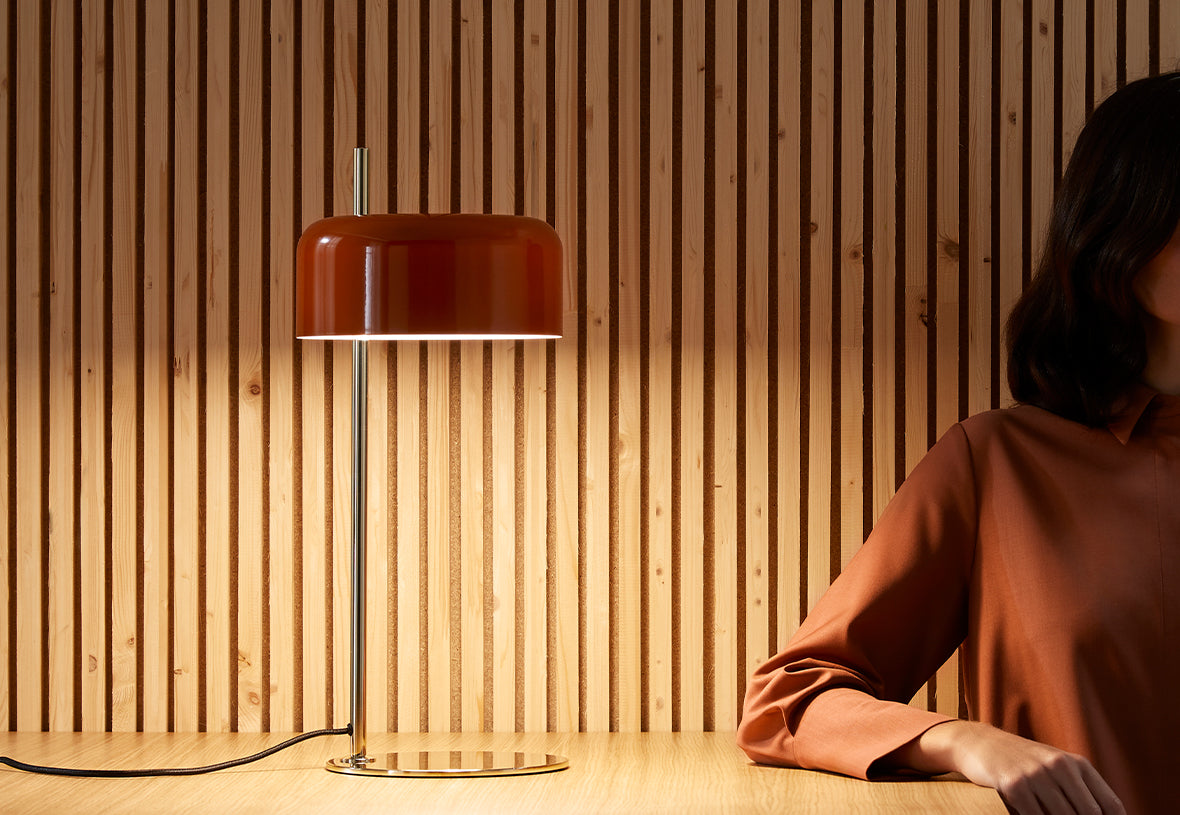 Lalu Table Lamp Chrome or Shiny Gold