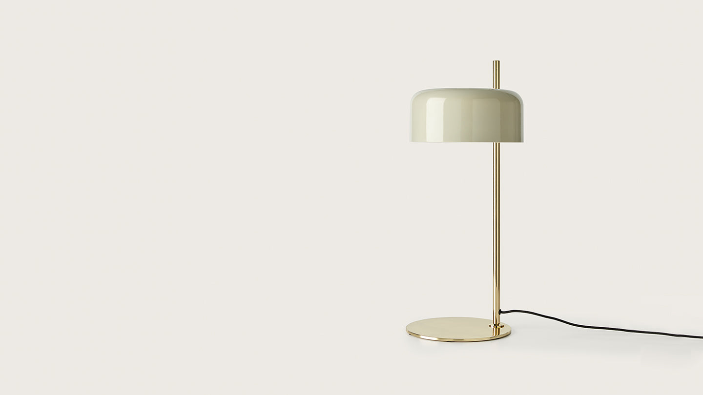 Lalu Table Lamp Chrome or Shiny Gold