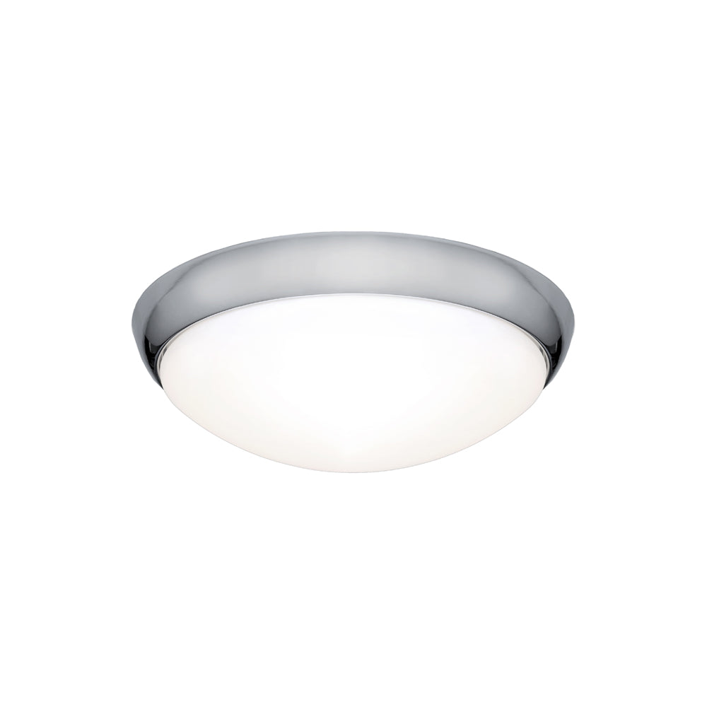 Lancer 16W LED Oyster Light Chrome 3000K - LANC16WLED3000KCHR