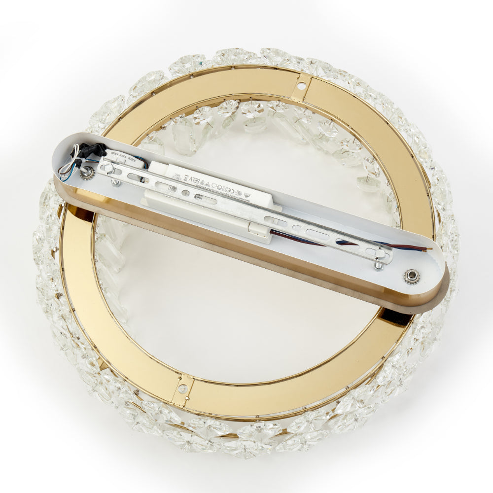 Landis 500mm LED Flush Mount Light 36W 3CCT Gold - LANDIS CTC50-GD