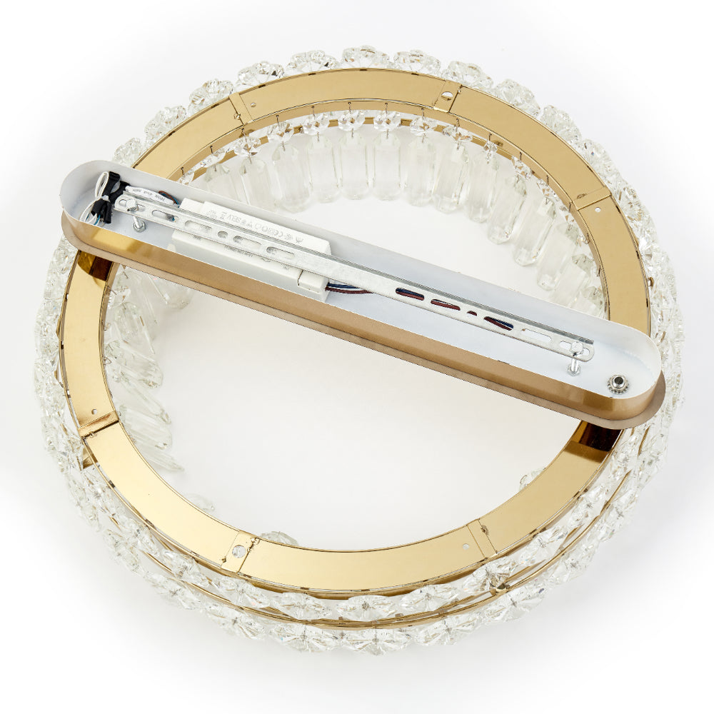 Landis 600mm LED Flush Mount Light 36W 3CCT Gold - LANDIS CTC60-GD