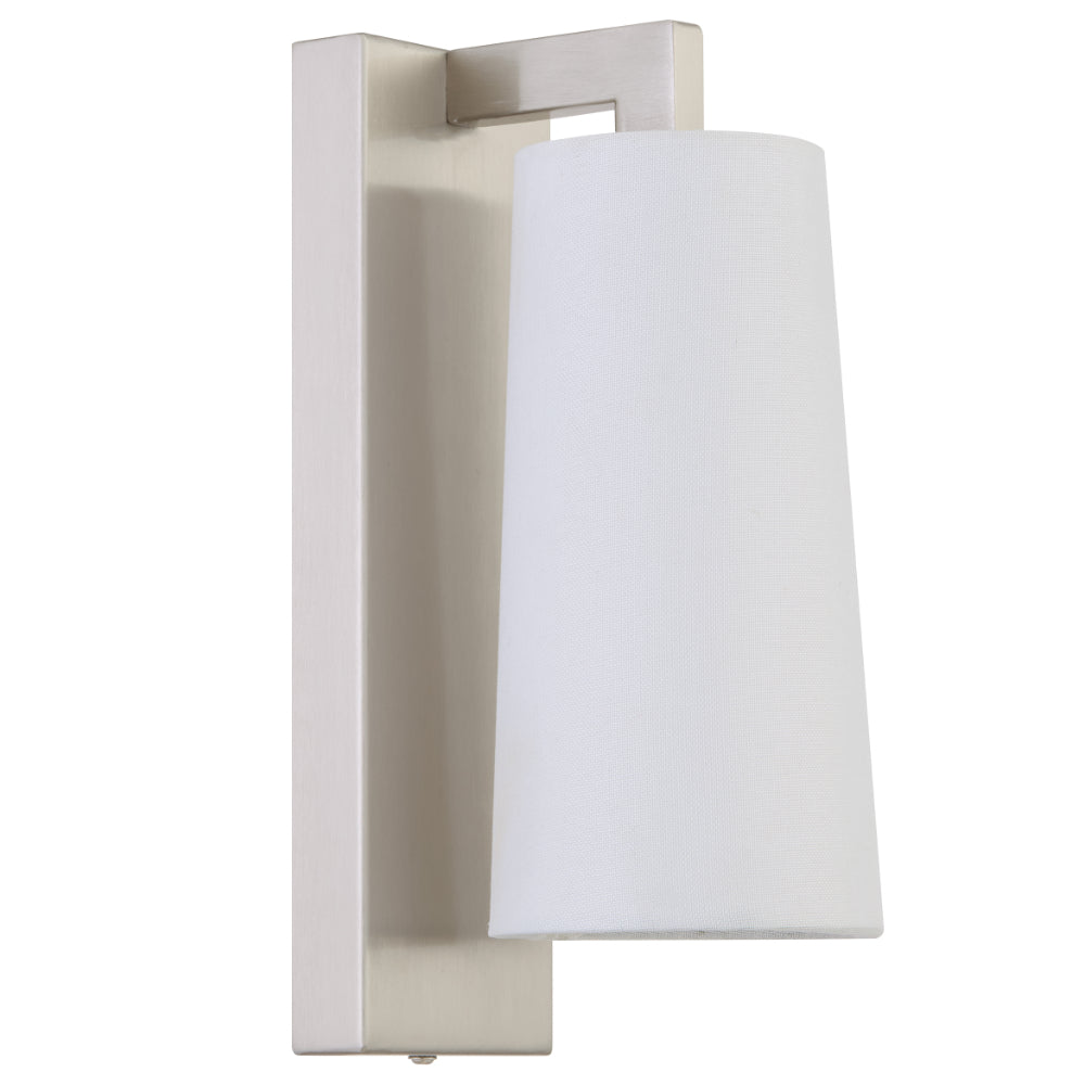 Lavis Wall Light Nickel Matt & Ivory - LAVIS WB-NKIV