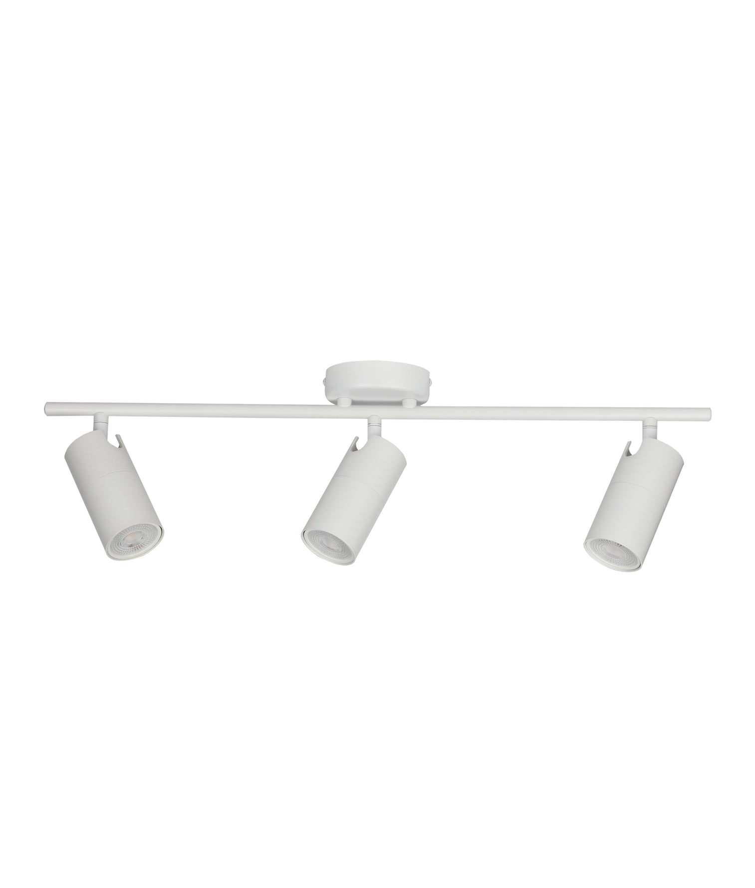 Lengan Three Head Adjustable Round Base Spot Light White - LENGAN3W