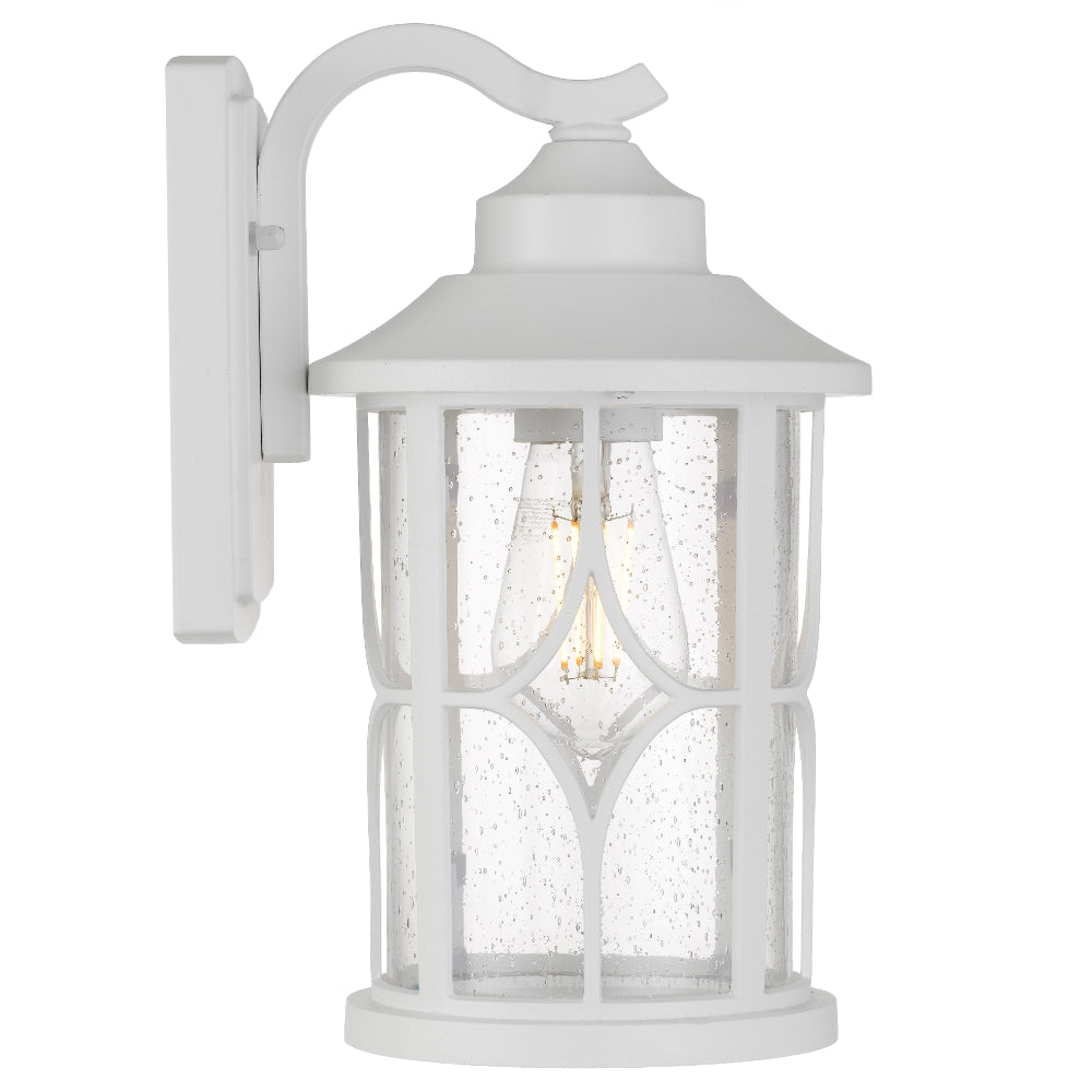 Buy Outdoor Wall Lanterns Australia Lenore Outdoor Wall Lantern W150mm White - LENORE EX170-WH