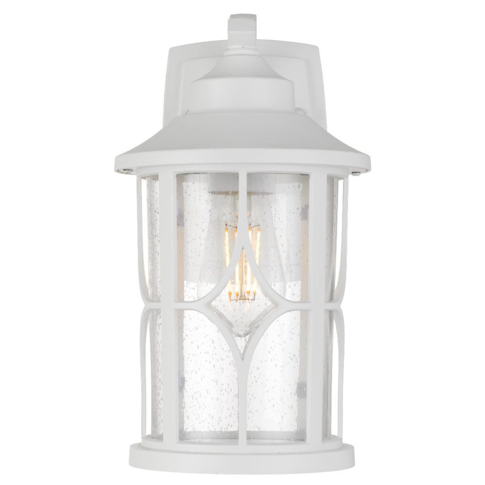 Buy Outdoor Wall Lanterns Australia Lenore Outdoor Wall Lantern W150mm White - LENORE EX170-WH