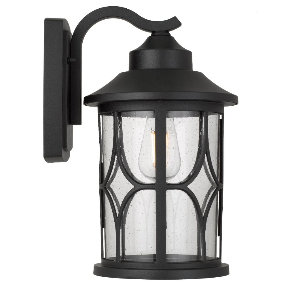 Buy Outdoor Wall Lanterns Australia Lenore Outdoor Wall Lantern W185mm Black - LENORE EX215-BK