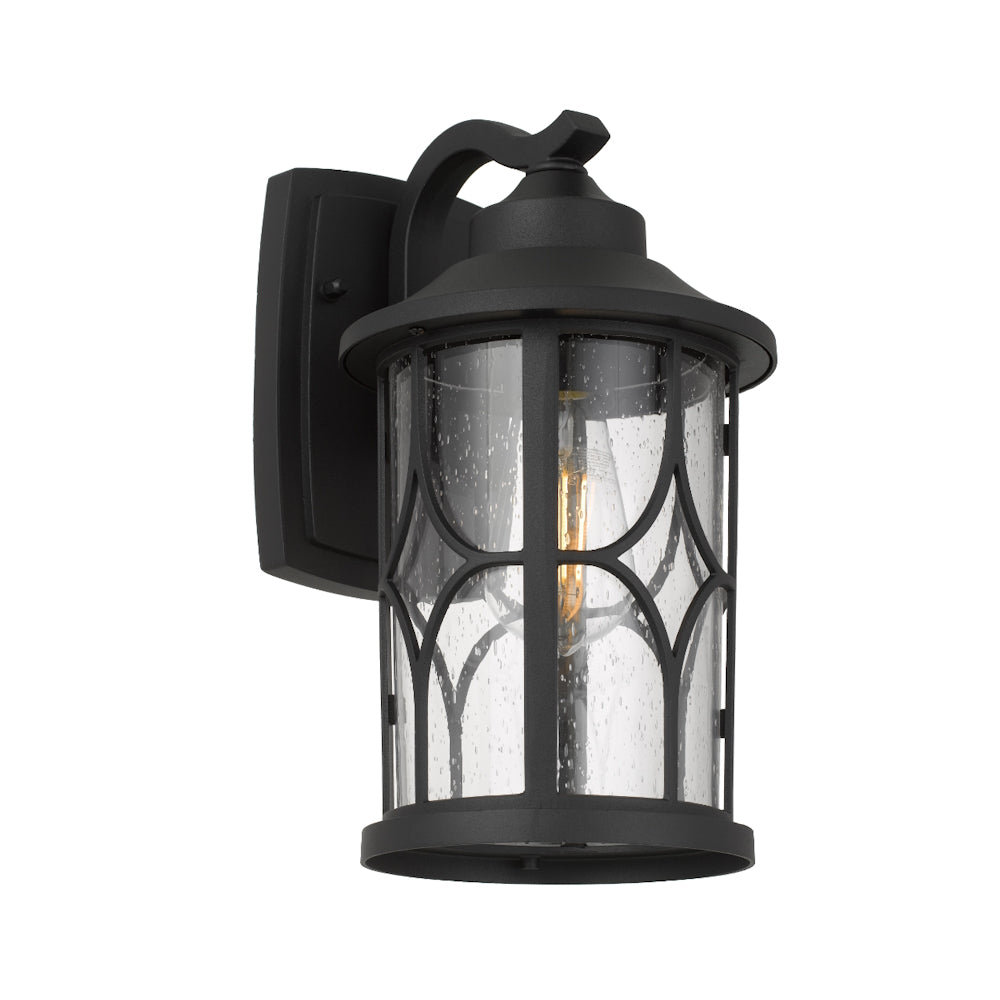Lenore Outdoor Wall Lantern W150mm Black - LENORE EX170-BK