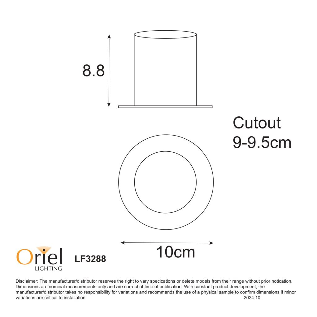 Focus.8 LED Step Light 5 Pack 8W Tri Colour White - OL83205
