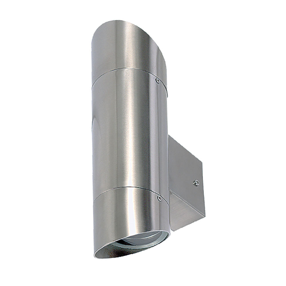 Buy Up / Down Wall Lights Australia Up & Down Wall 2 Lights 50W Silver 304 Stainless Steel - LG201-SS