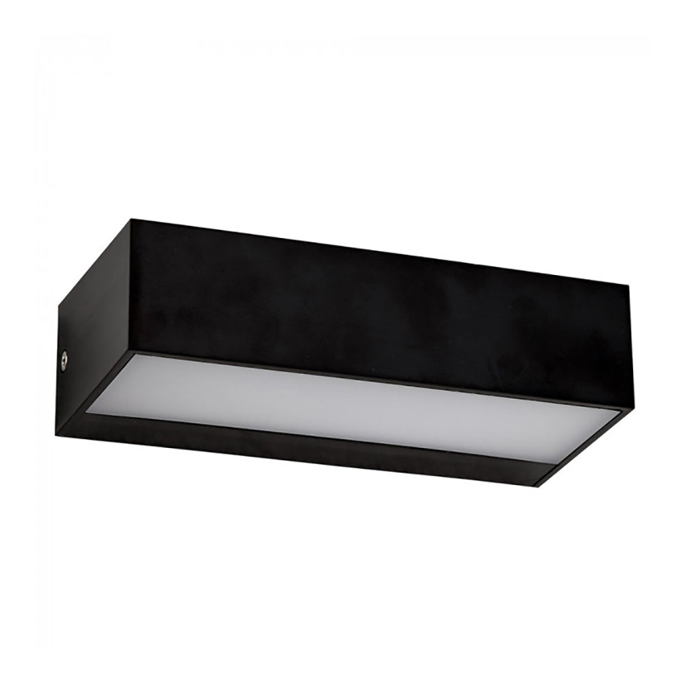 Buy Up / Down Wall Lights Australia Frankie Up & Down Wall 2 Lights 9W Black Polycarbonate 3000K - LH1701-BL