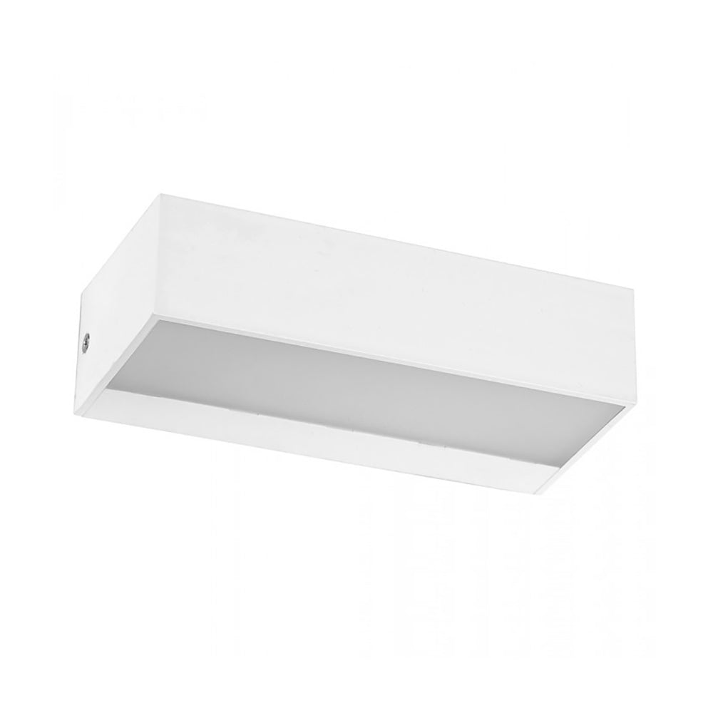 Buy Up / Down Wall Lights Australia Frankie Up & Down Wall 2 Lights 9W White Polycarbonate 3000K - LH1701-WH