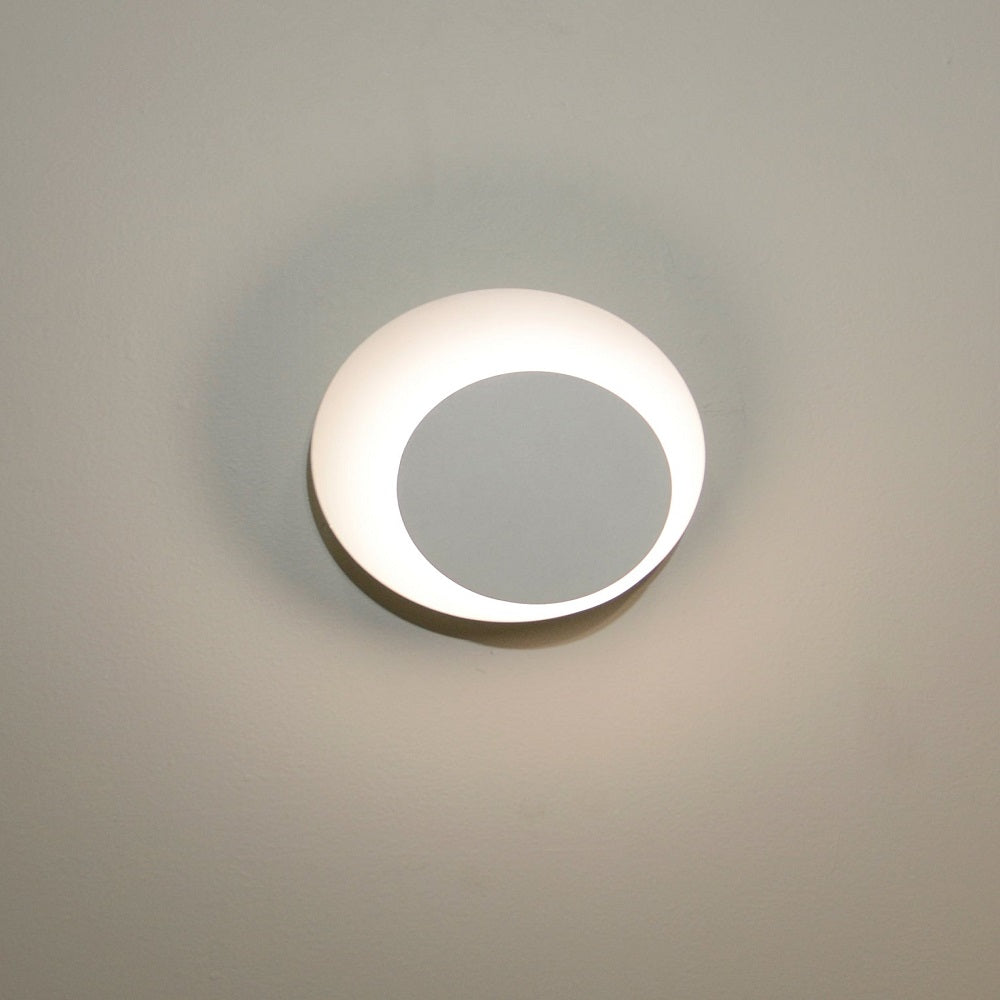 Lima Round Wall Light White Aluminium 3CCT - LIMA1