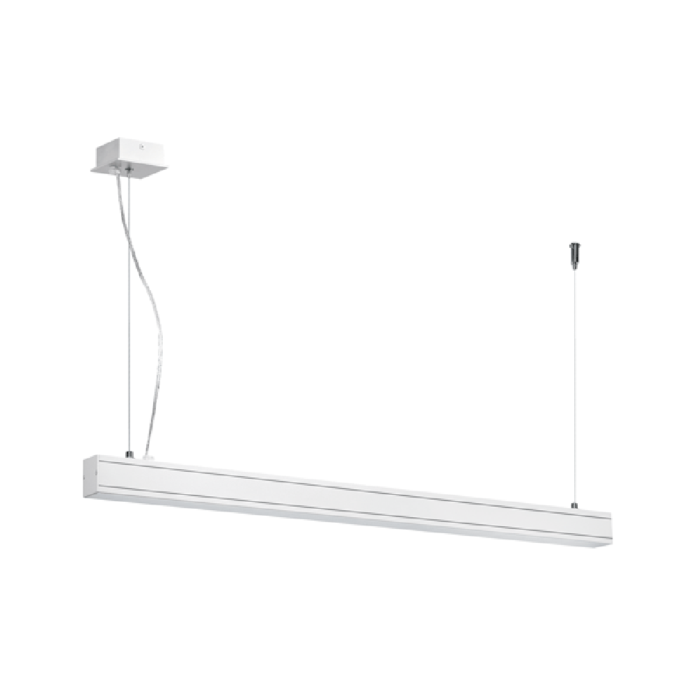 LED Linear Light L890mm White Aluminium - LIND-21H-WH