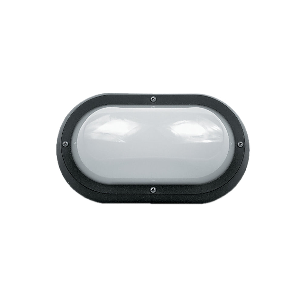 Buy Bunker Lights Australia Bunker Light Black Polycarbonate - LJ6001-BL