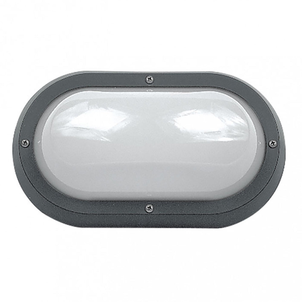 Buy Bunker Lights Australia Bunker Light Charcoal Polycarbonate - LJ6001-GR