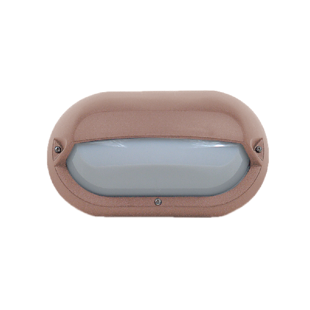 Eyelid LED Bunker Light Copper Polycarbonate 3000K - LJL6003-CO