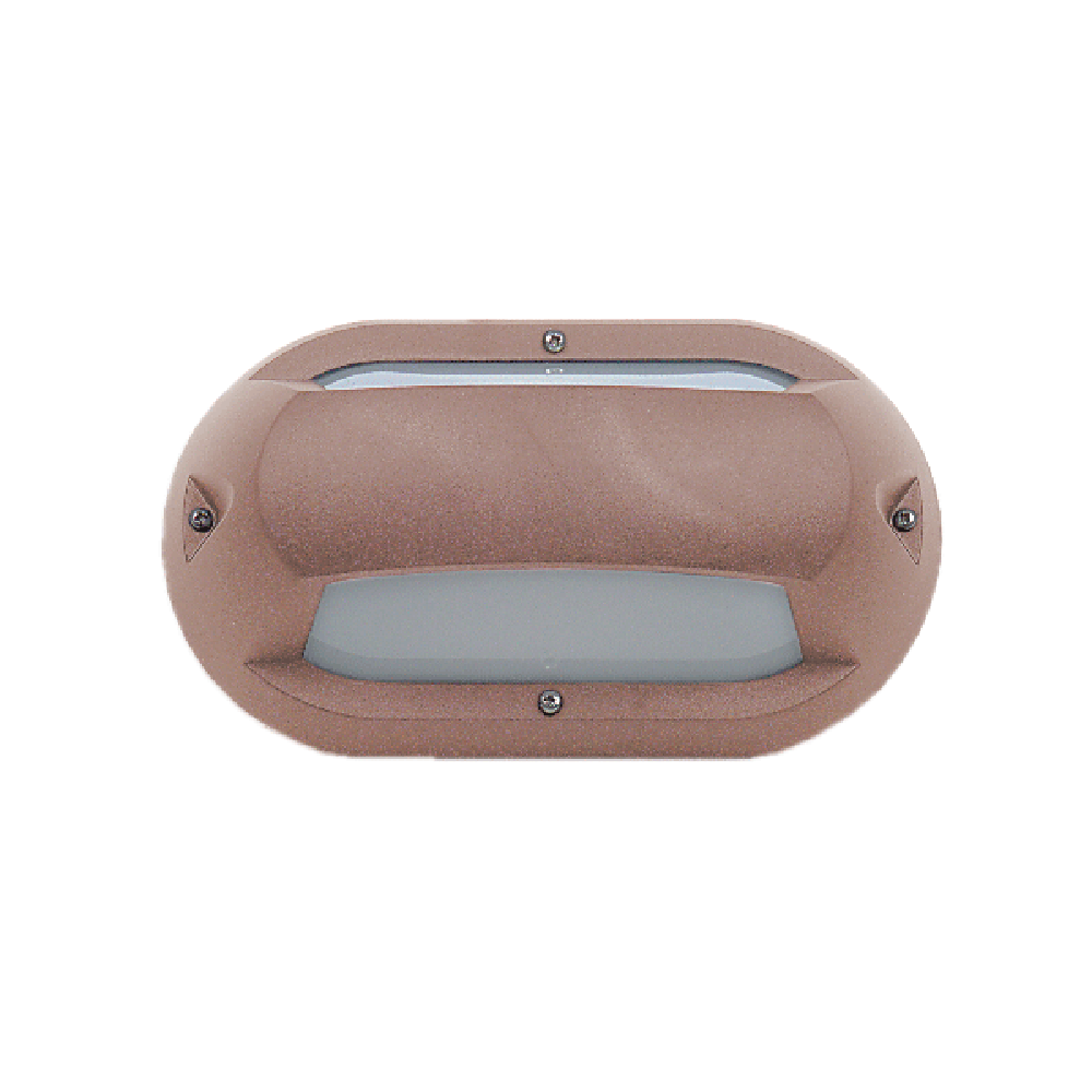 Buy LED Bunker Lights Australia Up & Down LED Bunker Light Copper Polycarbonate 3000K - LJL6004-CO