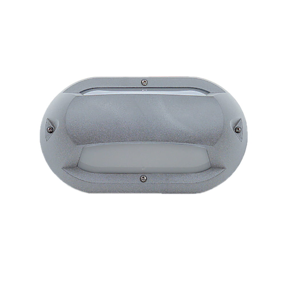 Buy Bunker Lights Australia Up & Down Bunker Light Silver / Grey Polycarbonate - LJ6004-SG
