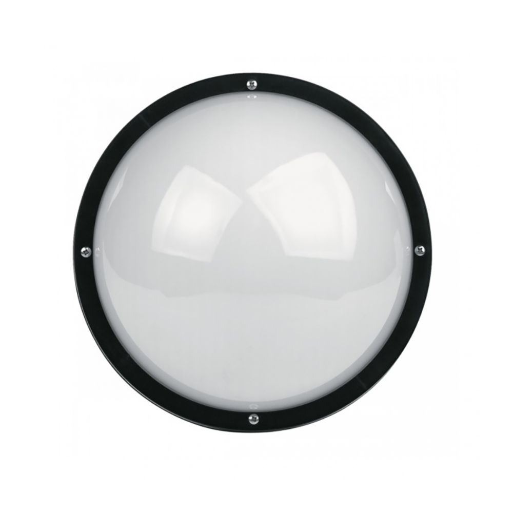Buy Bunker Lights Australia Round Bunker Light Black 4000K - LJF9051-BL