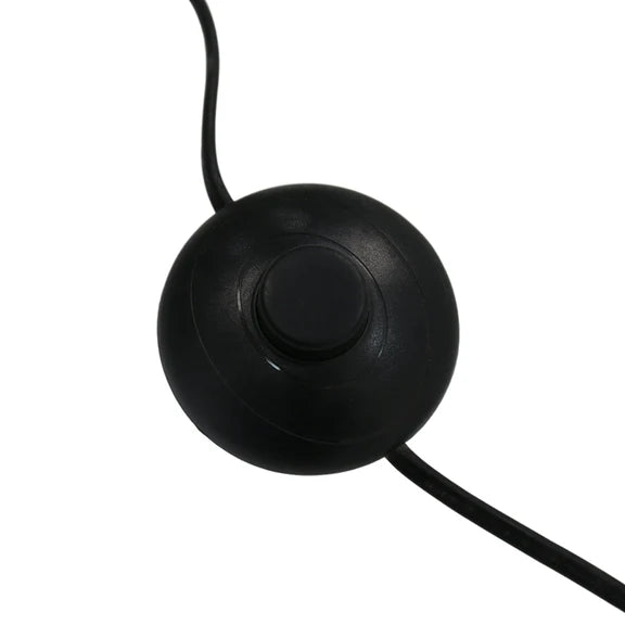 Evie Floor Lamp Matt Black & Opal - LL-09-0297