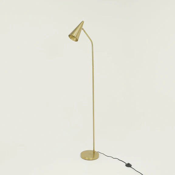 Isolde Floor Lamp Brass - LL-10-0313