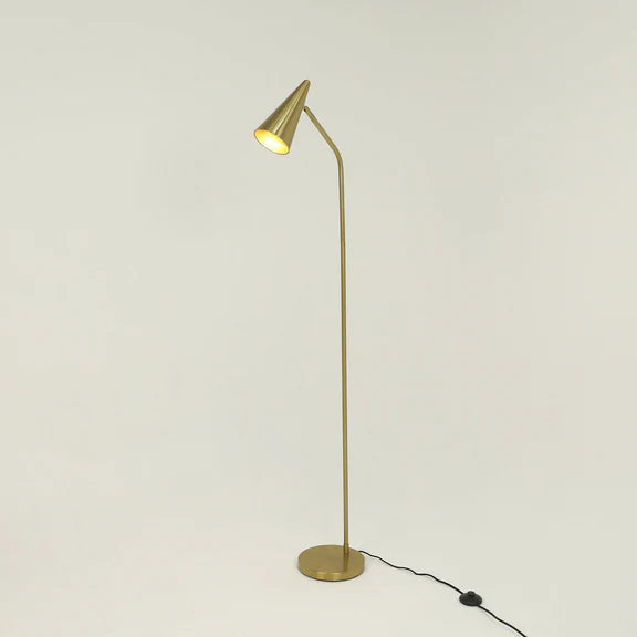 Isolde Floor Lamp Brass - LL-10-0313