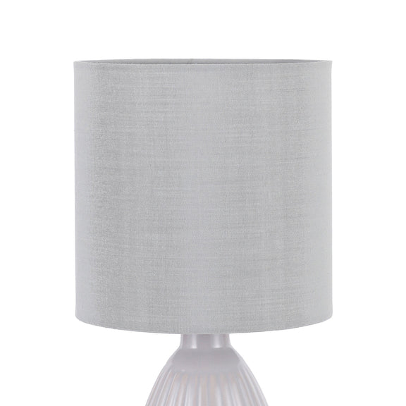 Nora Set of 2 Table Lamp Grey - LL-14-0318GR