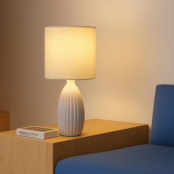 Nora Set of 2 Table Lamp Grey - LL-14-0318GR