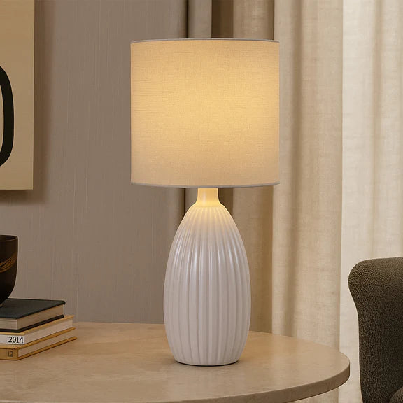 Nora Set of 2 Table Lamp Grey - LL-14-0318GR